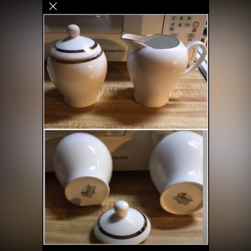 Creamer and sugar bowl /$8.00  set